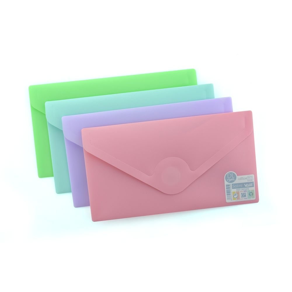 Sobre con Cierre Velcro V-lock Recibo Blush Fraga 12,5 x 22,5 cm Imagen principal del producto
