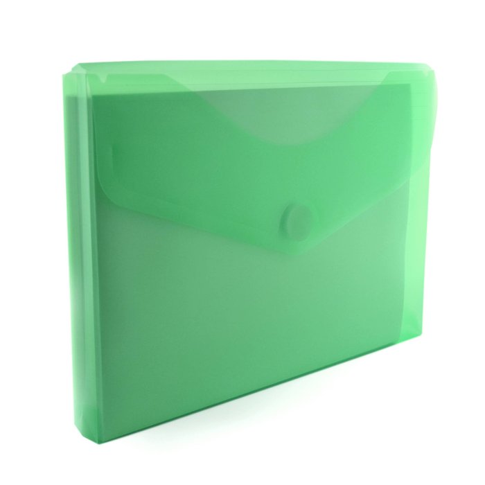 Sobre Velcro con Fuelle 3 cm Verde Office Pack 10 Unidades Imagen principal del producto