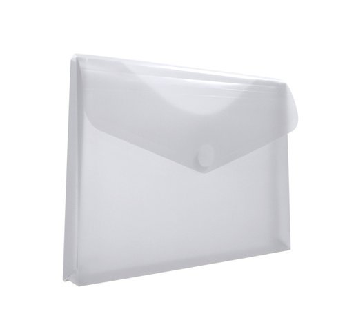 Sobre Velcro A4 con Fuelle Cristal Marca Officce