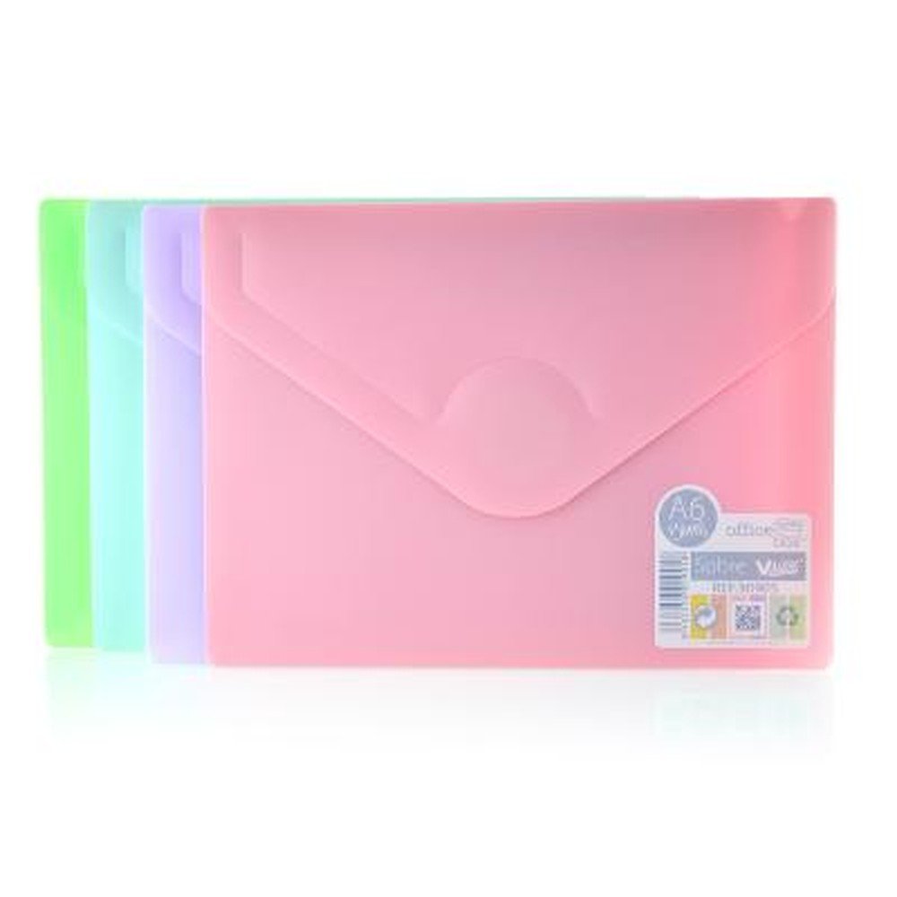 Sobre A6 cierre velcro Fraga blush 10 unidades