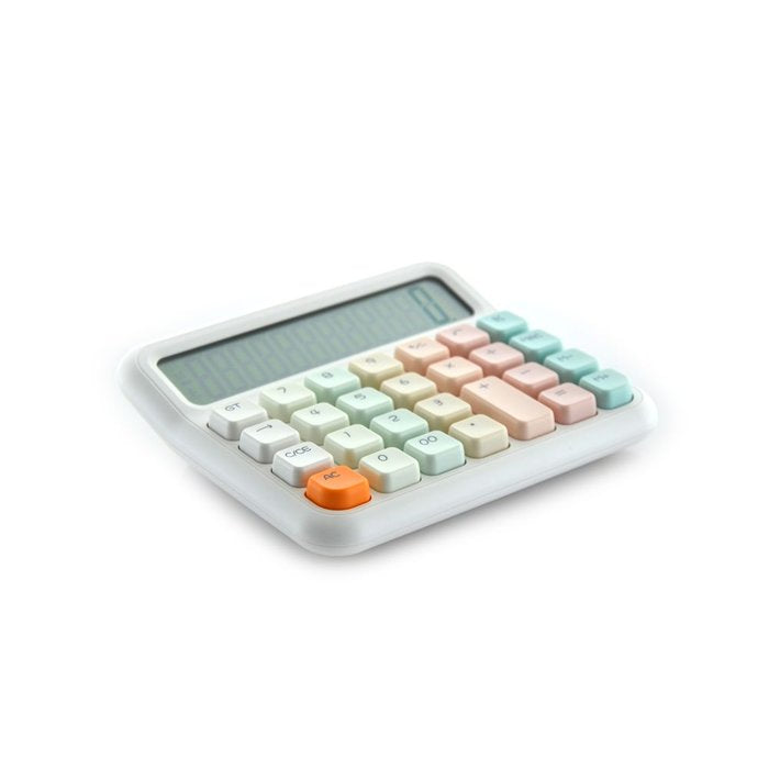 CALCULADORA SOBREMESA SOFT COLOR BLANCO 12 DIGITOS TECLA XL | 1 UNIDADES | (FRAGA) Imagen principal del producto
