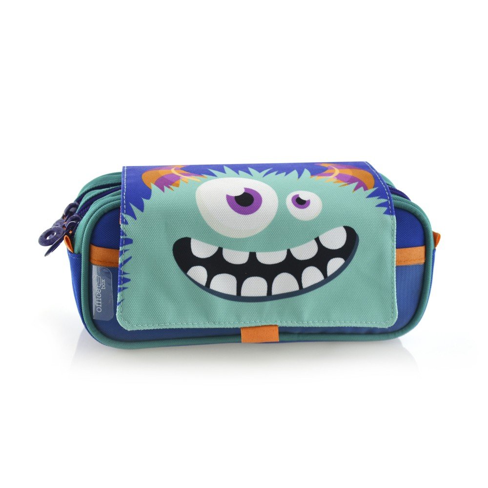Porta Todo Triple Monsters 22x11 cm | FRAGA