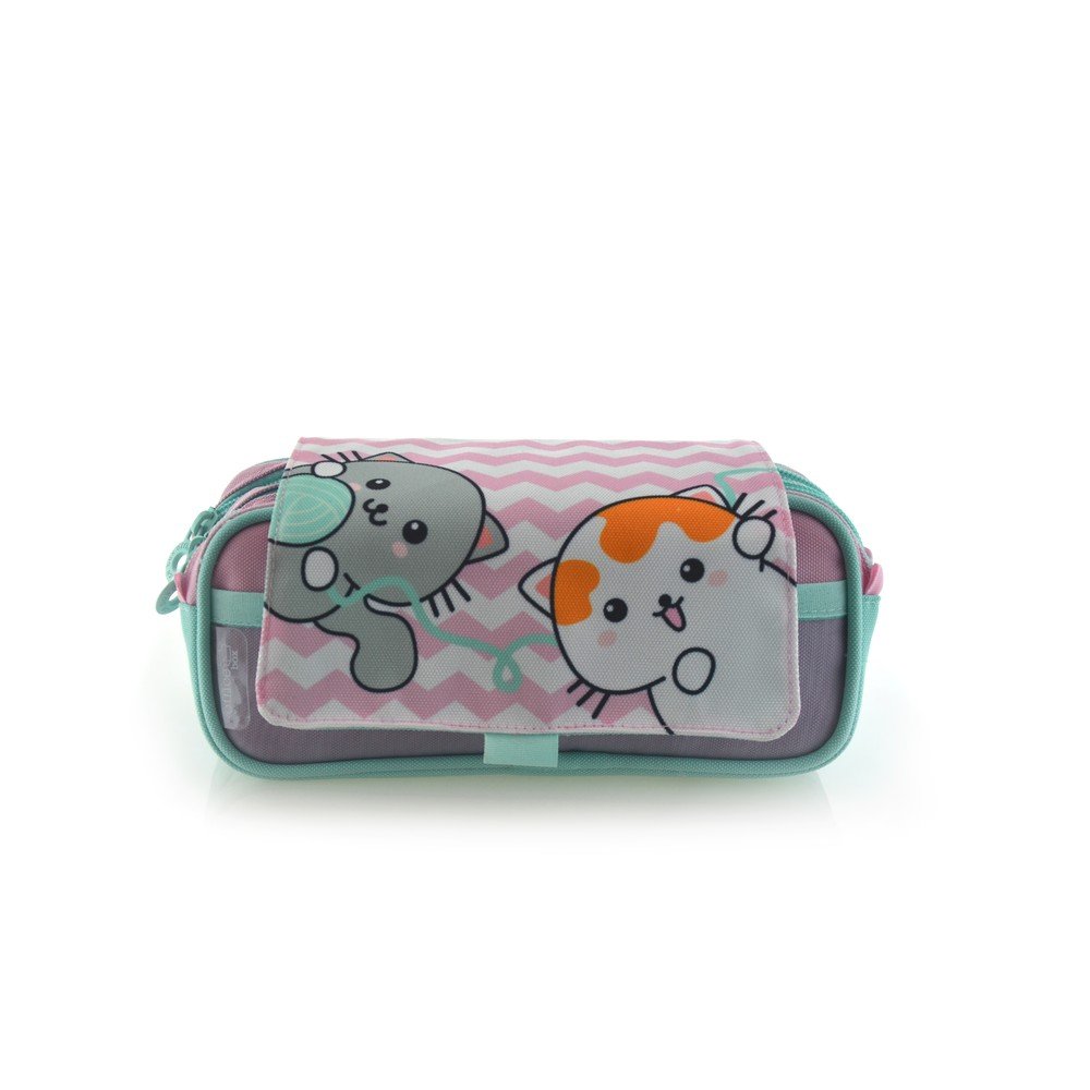 Porta todo triple Kawaii 22x11x6 cm - FRAGA
