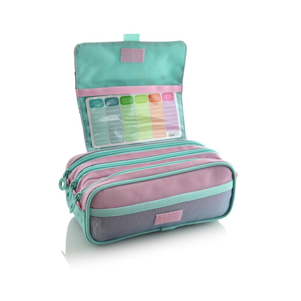 Porta todo triple Kawaii 22x11x6 cm - FRAGA