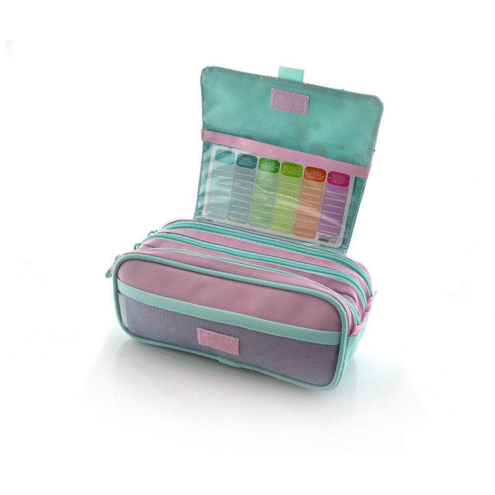 Porta todo triple Kawaii 22x11x6 cm - FRAGA