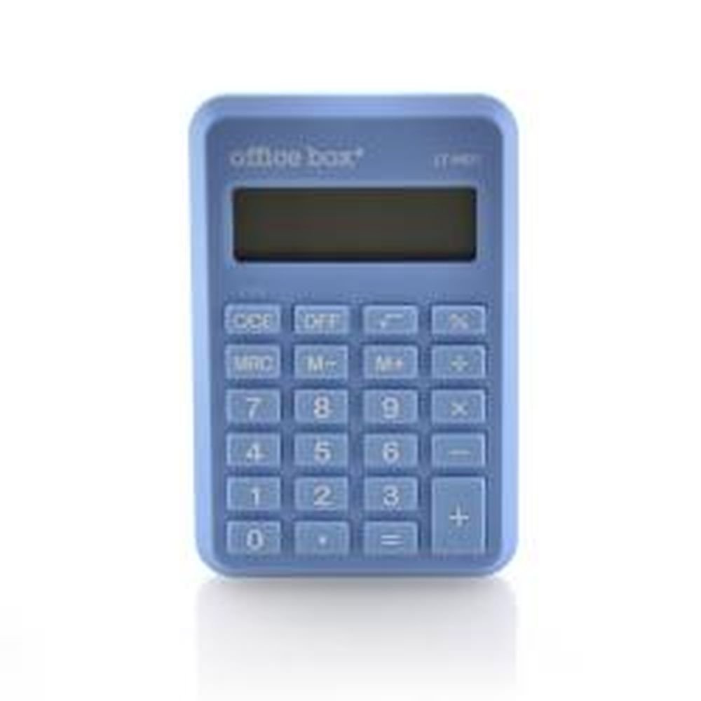 Calculadora mini 8 dígitos azul marca Fraga