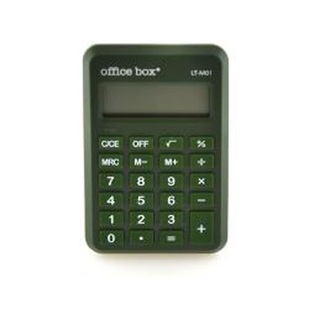 Calculadora mini 8 dígitos verde marca Fraga