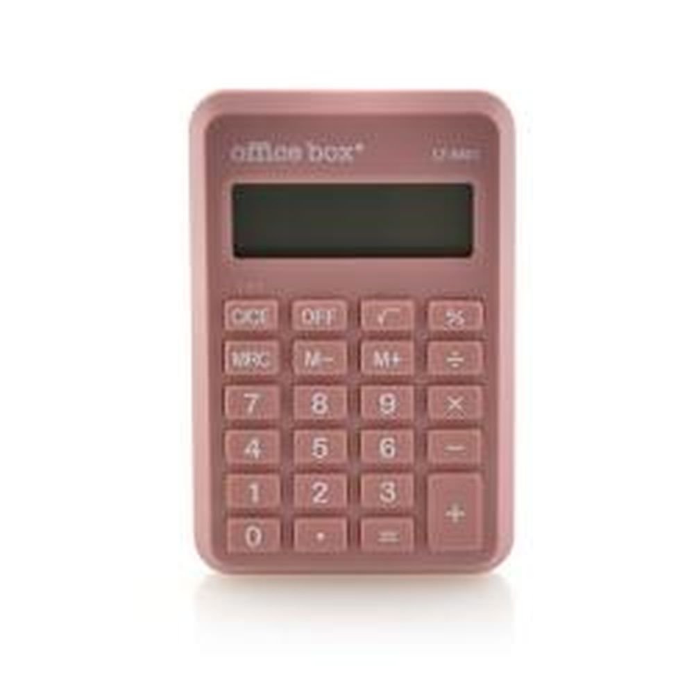 Calculadora Mini 8 Dígitos Fraga Rosa - Pack 5 Unidades