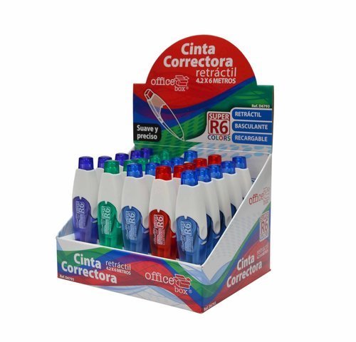CORRECTOR CINTA SUPER R6 4,2MM 6 METROS CAJA 25 UNIDADES | 25 UNIDADES | (FRAGA) Imagen principal del producto