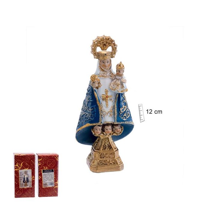 FIGURA VIRGEN COVADONGA AZUL 12 CM | FIGURAS SANTOS JAVIER | 1 UNIDAD | 8435266000419 Imagen principal del producto