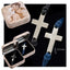 PULSERA CRUZ PLATEADA COLORES SURTIDOS | PAPELERIA JAVIER | 1 UNIDAD | 8435266006992