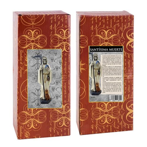 Figura Santísima Muerte blanca 30 cm - Figuras Esotéricas