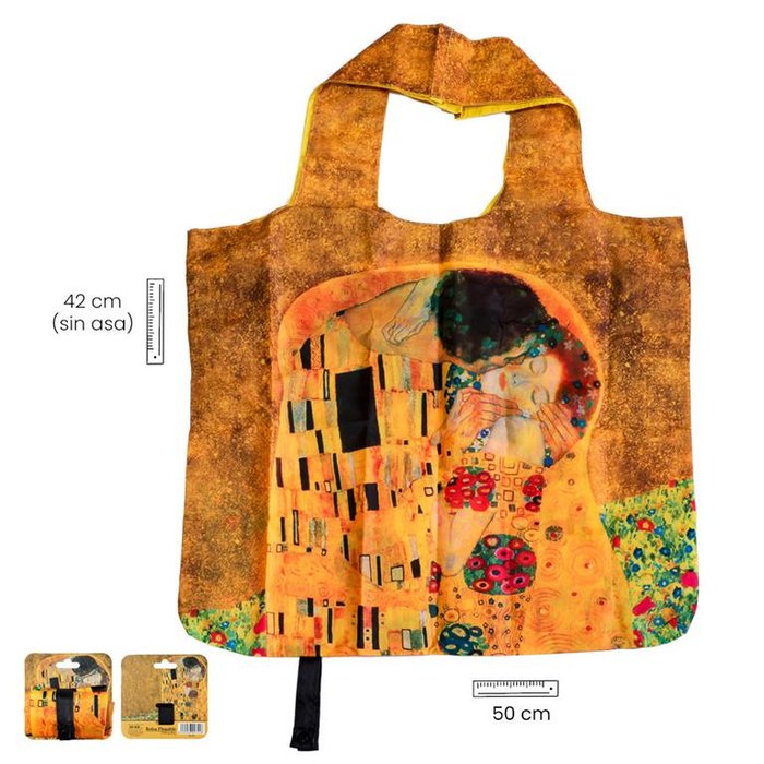 BOLSA PLEGABLE EL BESO | PAPELERIA JAVIER Imagen principal del producto