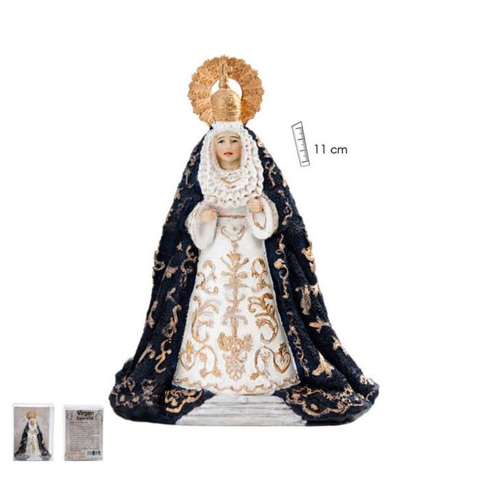 FIGURA VIRGEN DE LA ESPERANZA OSCURA 11 CM | FIGURAS SANTOS JAVIER | 1 UNIDAD | 8435266064350 Imagen principal del producto