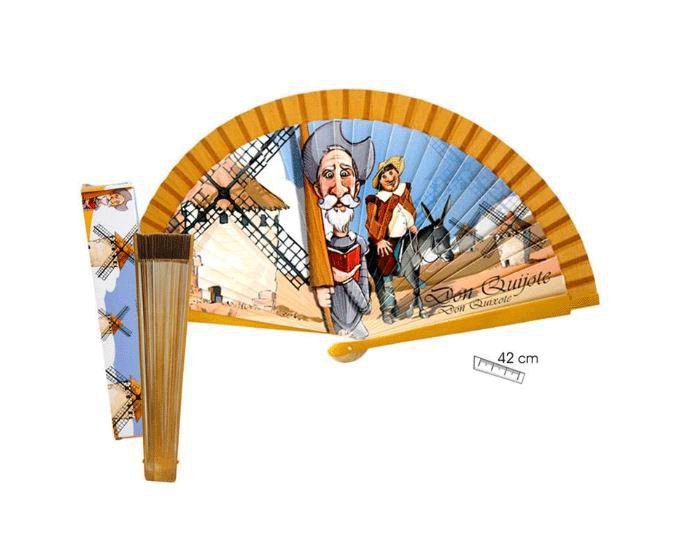 ABANICO DON QUIJOTE | PAPELERIA JAVIER | 1 UNIDAD | 8435266070054 Imagen principal del producto