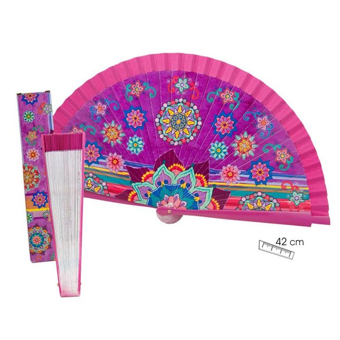 ABANICO MANDALAS | PAPELERIA JAVIER | 1 UNIDAD | 8435266070122