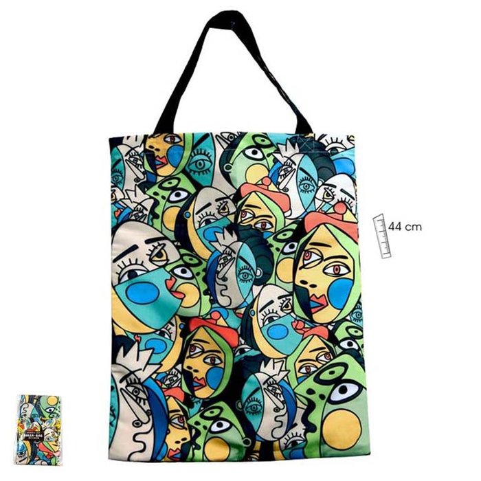 BOLSA RECTANGULAR CARAS MODERNAS | PAPELERIA JAVIER Imagen principal del producto
