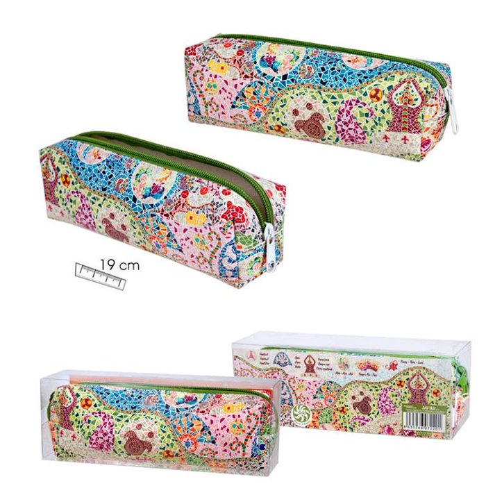 ESTUCHE CUADRADO DISEÑO ELEMENTOS | PAPELERIA JAVIER