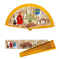 ABANICO CAMINO DE SANTIAGO | SOUVENIR JAVIER | 1 UNIDAD | 8435266083023
