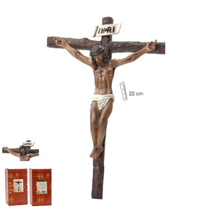 FIGURA CRISTO DE LA BUENA MUERTE 22 CM | FIGURAS SANTOS JAVIER | 1 UNIDAD | 8435266116639 Imagen principal del producto