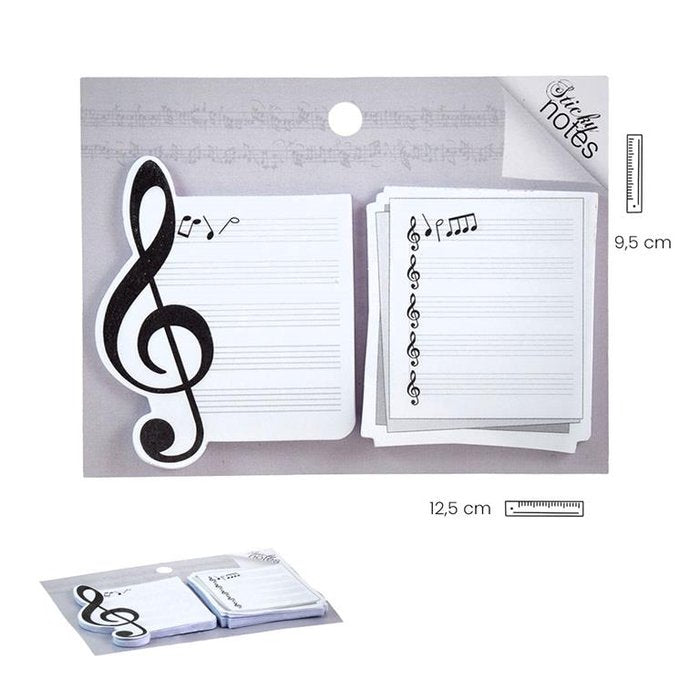 Set Notas Adhesivas Música Surtidas Marca Papelera Javier Imagen principal del producto