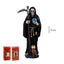 Figura Santa Muerte 15 cm Negro - Figuras Esotéricas Javier