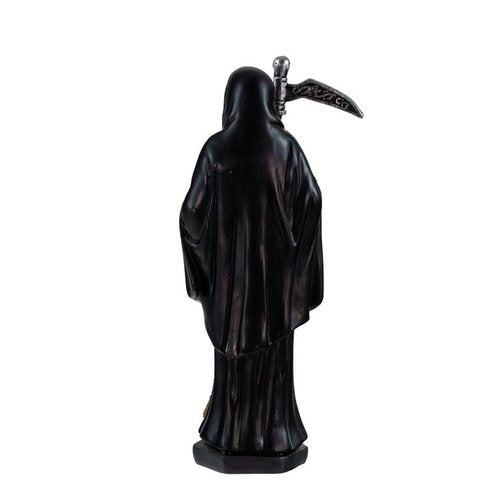 Figura Santa Muerte 15 cm Negro - Figuras Esotéricas Javier