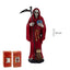 Figura Santa Muerte 20 cm roja - Figuras Esotéricas Javier
