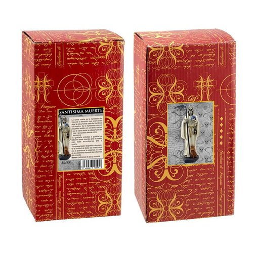 Figura Santa Muerte 20 cm blanca - Figuras Esotéricas