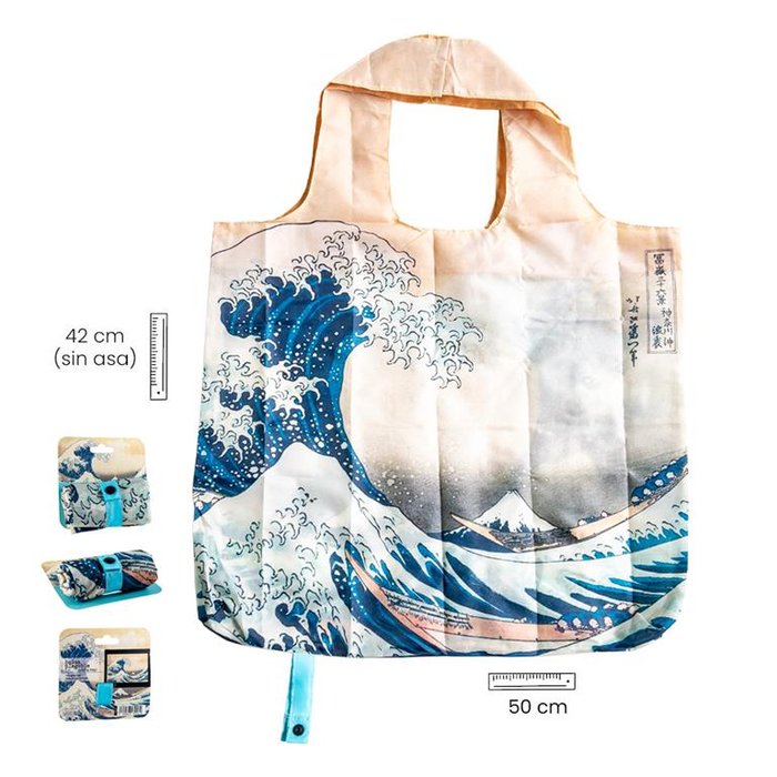 BOLSA PLEGABLE LA OLA | PAPELERIA JAVIER