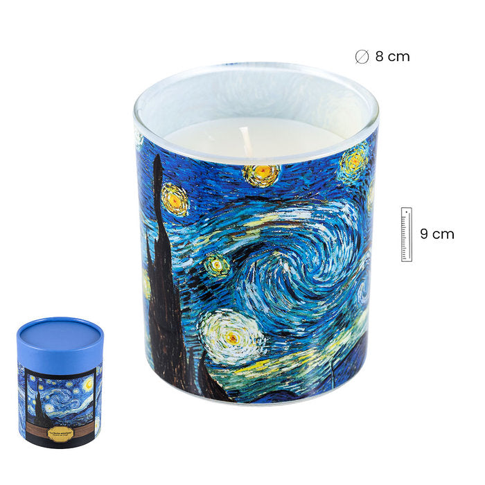 VELA EN CAJA NOCHE ESTRELLADA | PAPELERIA JAVIER | 1 UNIDAD | 8435266140269