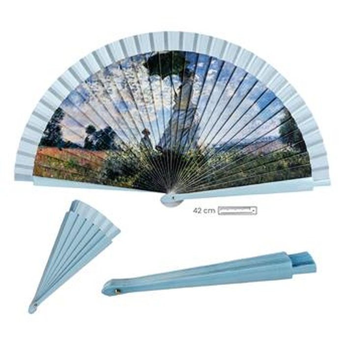 ABANICO SEÑORA CON PARASOL | PAPELERIA JAVIER | 1 UNIDAD | 8435266140870 Imagen principal del producto