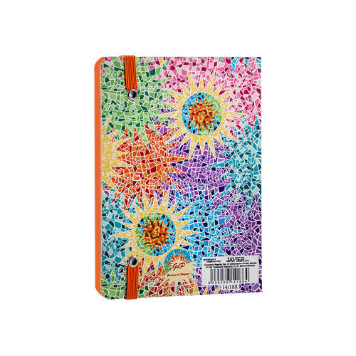 Cuaderno Borde Color A6 Gaudi, pack de 6 unidades