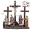 Set 8 Figuras la Crucifixion 27 cm Marca Figuras Santos Javier