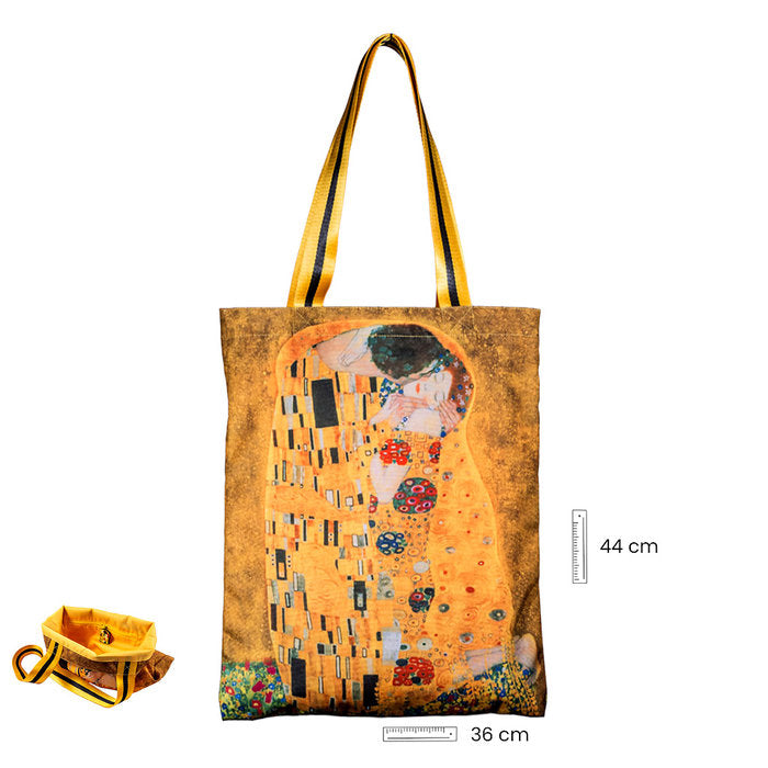 BOLSA TELA KLIMT | PAPELERIA JAVIER | 1 UNIDAD | 8435266158196 Imagen principal del producto