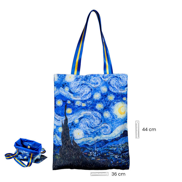 BOLSA TELA NOCHE ESTRELLADA | PAPELERIA JAVIER | 1 UNIDAD | 8435266158219 Imagen principal del producto