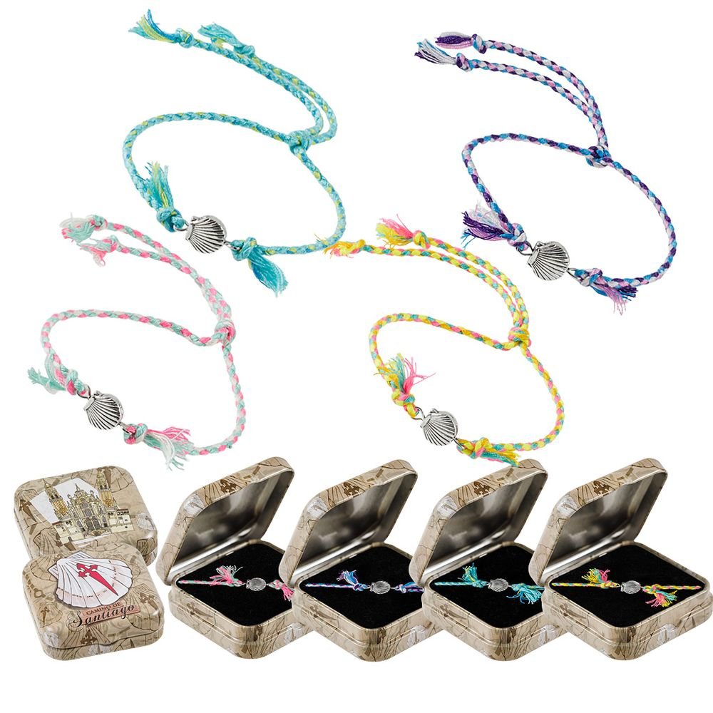 Pulsera Concha 4 Modelos Surtido Marca Souvenir Javier