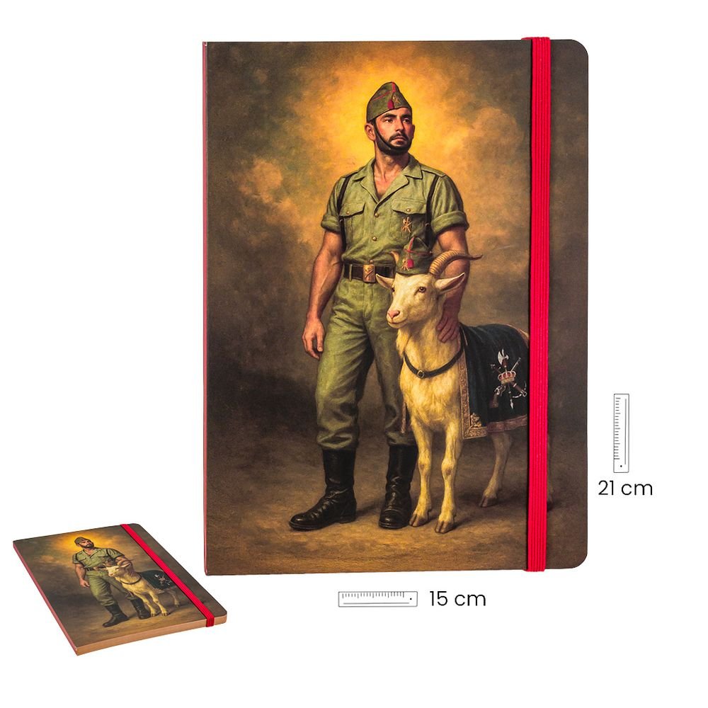 Libreta A5 Legionario PAPELERIA JAVIER Imagen principal del producto