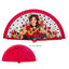 Abanico flamenca rojo PAPELERIA JAVIER