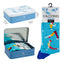 Lata calcetines yoga azul claro 10x8 cm PAPELERIA JAVIER