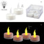 SET 4 VELAS TEALIGHT CON LUZ | PAPELERIA JAVIER | 1 UNIDAD | 8435266183976