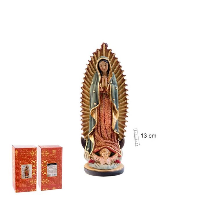 FIGURA VIRGEN GUADALUPE 13 CM | FIGURAS SANTOS JAVIER | 1 UNIDAD | 8435266194033 Imagen principal del producto