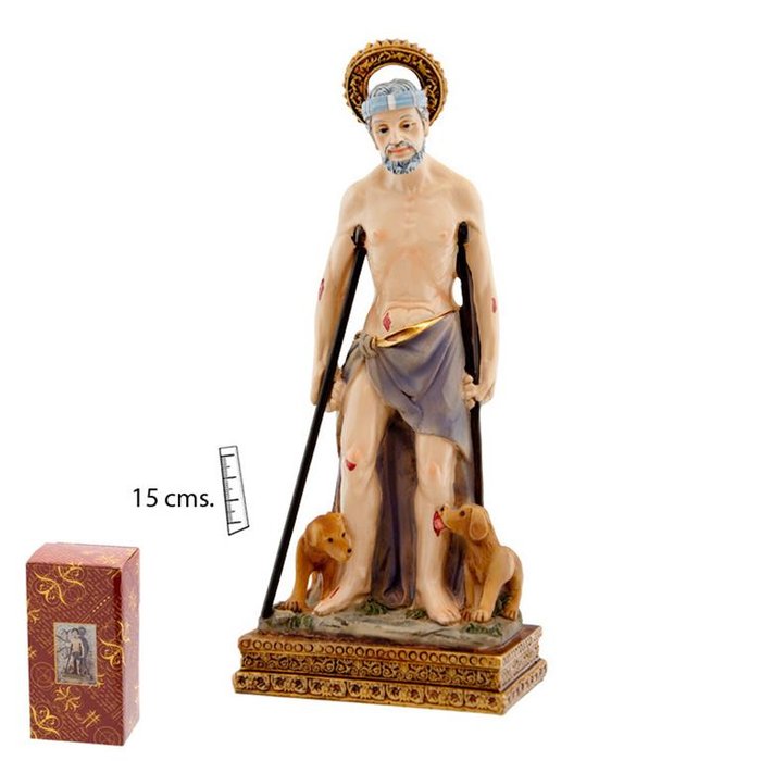 Figura San Lazaro 15 cm Marca Figuras Santos Javier Regalo Imagen principal del producto