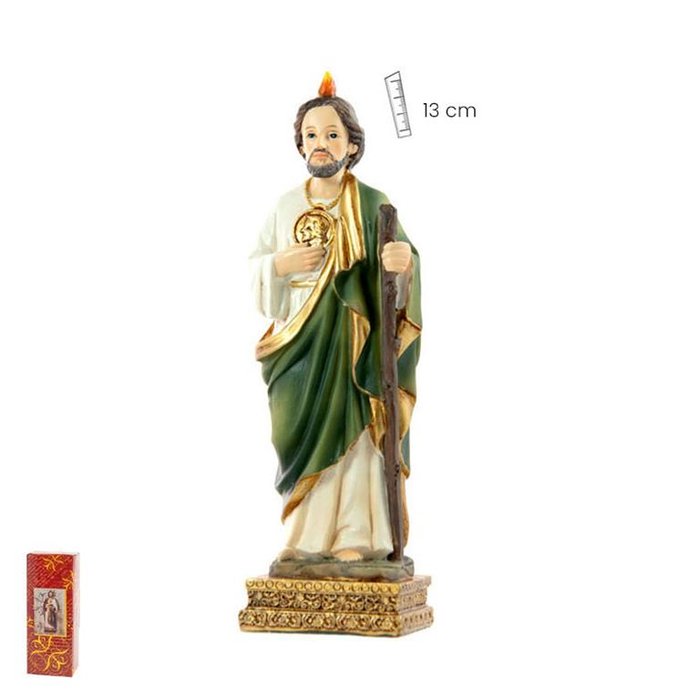 FIGURA SAN JUDAS TADEO 13 CMS | FIGURAS SANTOS JAVIER | 1 UNIDAD | 8435266198697 Imagen principal del producto