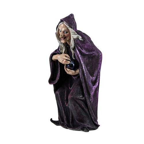 Bruja con bola de cristal 28 cm - Figuras Esotéricas