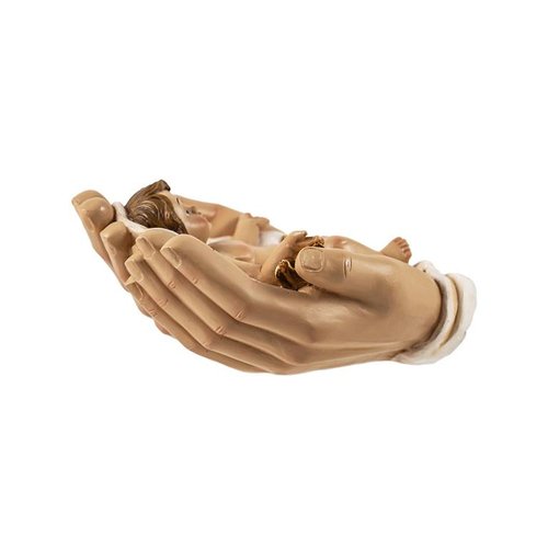 Niño Jesús en manos 11 cm - Figuras Santos Javier