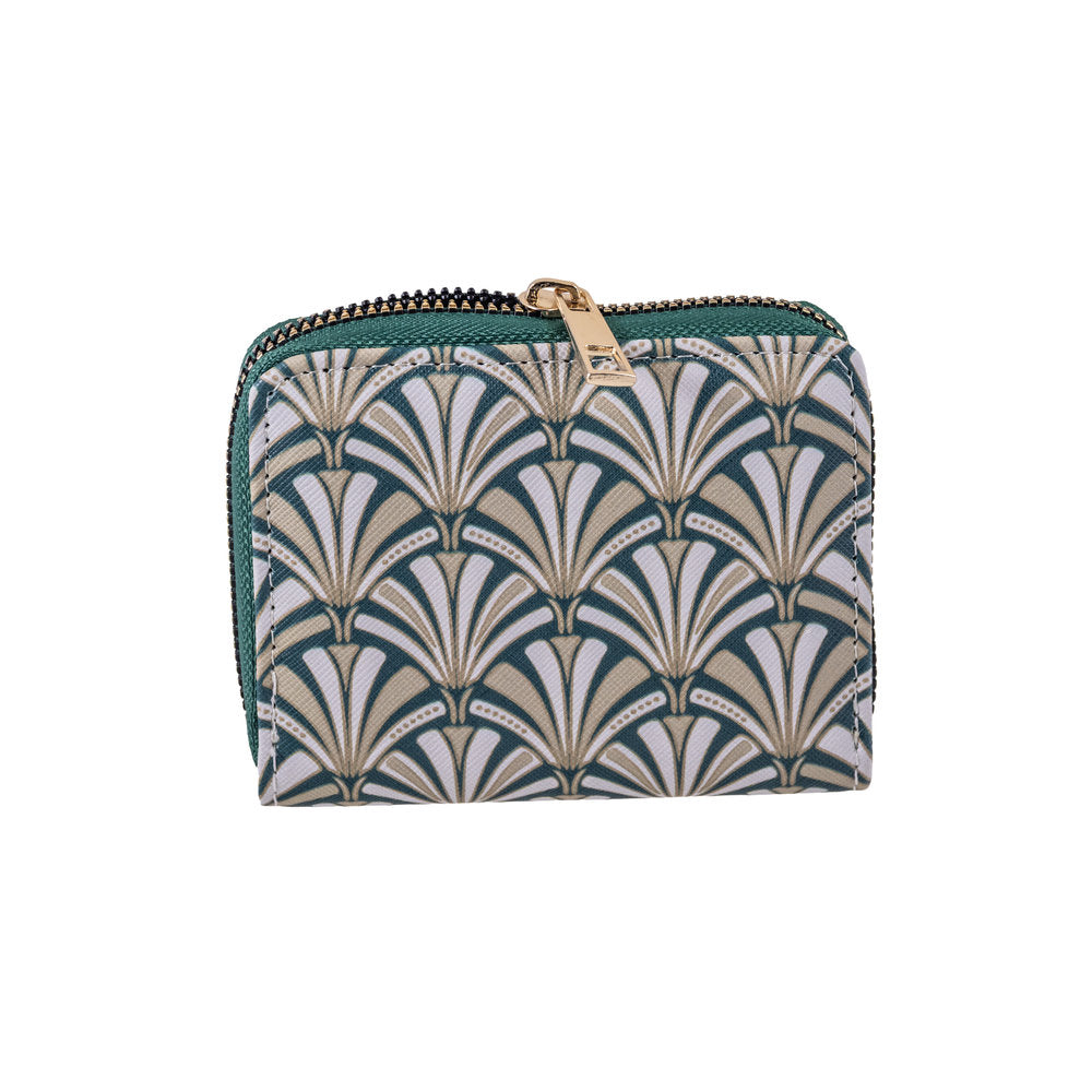 Billetera Art Deco Palmeras PAPELERIA JAVIER