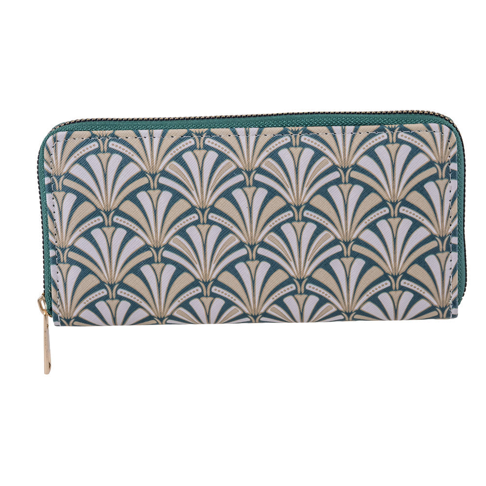 BILLETERA ART DECO PALMERAS 19X10 CM | PAPELERIA JAVIER | 1 UNIDAD | 8435266251453 Imagen principal del producto