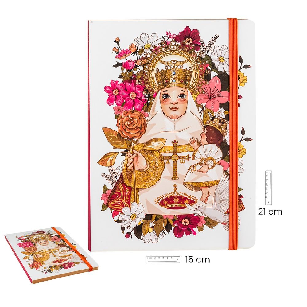 Libreta A5 Virgen de Covadonga Infantil PAPELERIA JAVIER Imagen principal del producto