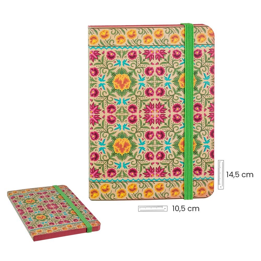 Libreta A6 Frida Kahlo Mosaico Claro PAPELERIA JAVIER Imagen principal del producto